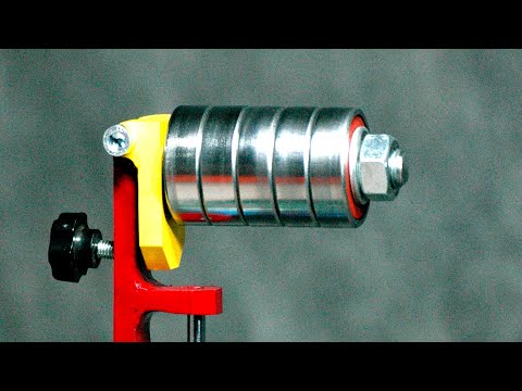 2-in-1 ANGLE GRINDER. A simple DIY machine!