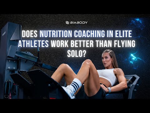 Does nutrition coaching in elite athletes work better than flying solo?