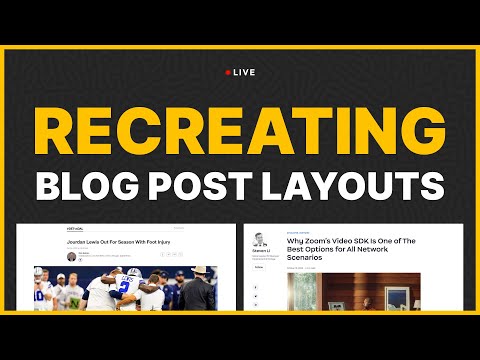 Creating Blog Posts Layouts with GeneratePress & GenerateBlocks (LIVE)