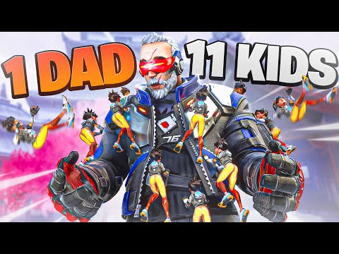 I Tried The 1 DAD vs 11 KIDS gamemode in Overwatch 2 and this is how it went...