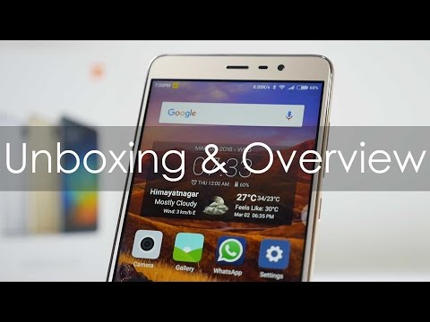 Xiaomi Redmi Note 3 Snapdragon 650 Unboxing & Overview