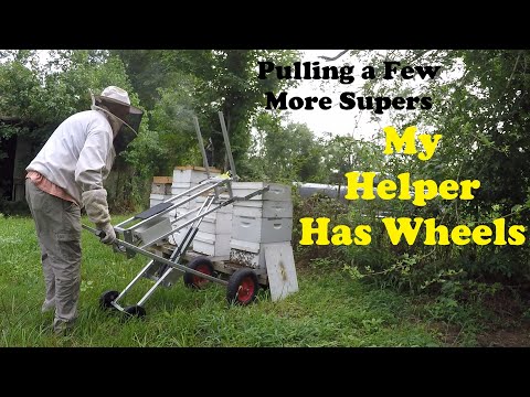 HiveLifter for Pulling Honey Supers