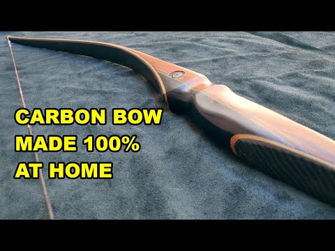 HOW TO MAKE A CARBON LAMINATED BOW - IN SILENCE