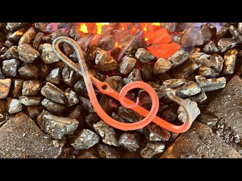 How to forge a treble clef hook