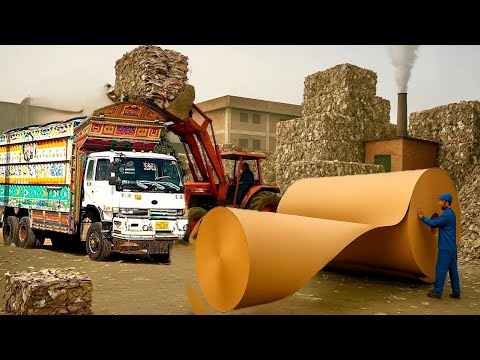 THE GIANT PAPER REVOLUTION | Mega Factory Turning Waste into Gold 