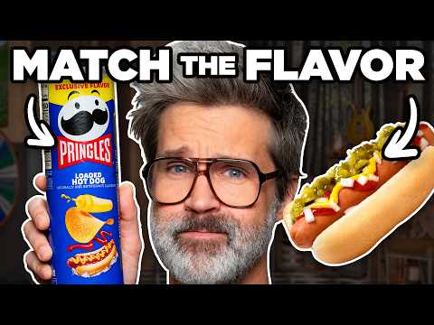 Guess The Pringle Flavor (Taste Test)