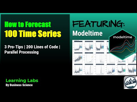 How to Forecast 100 Time Series