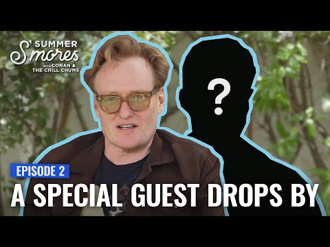 A Special Guest Drops By Summer S'mores 2025 | Conan O'Brien Needs A Friend