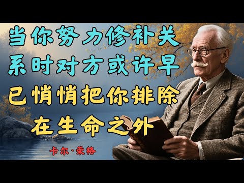 永远不要主动修补任何一段关系 | 荣格 #心理学 #情感 #女性力量 #男性心理 #女性心理 #男性心理 #女性成长 #卡尔 #亲密关系 #情感智慧