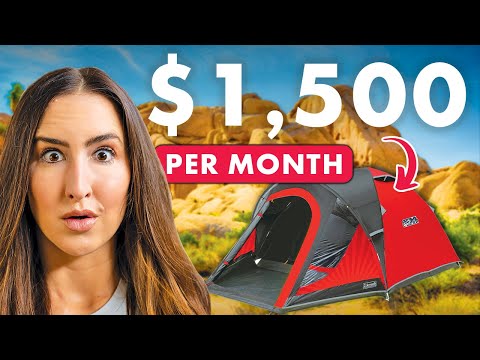 Buy land and cashflow on tents?