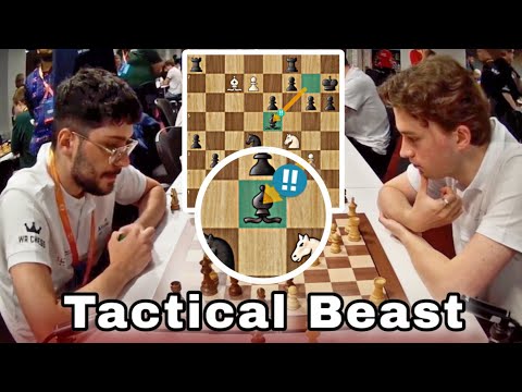 Alireza Firouzja vs Vincent Keymer | Tactical Instinct on Another Level! 🔥♟️