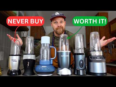 BEST Personal Blender? I Tested Ninja, NutriBullet, Magic Bullet