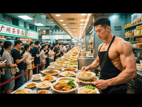 【粤语】广州一家89年历史的老餐馆，每天中午12年准时排起10米长队，凭借15道广式经典名菜，让无数食客疯狂追捧！