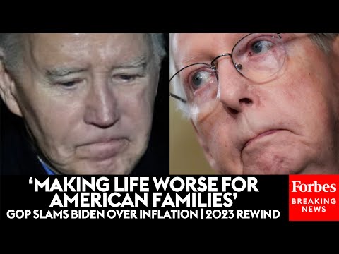 BRUTAL: GOP Excoriates Biden Admin Over 40-Year-High Inflation Rates | 2023 Rewind
