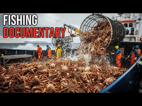 GIANT KING CRABS INVASION: The $1 BILLION TAKEOVER of Europe's Arctic Waters! | Fishing Documentary