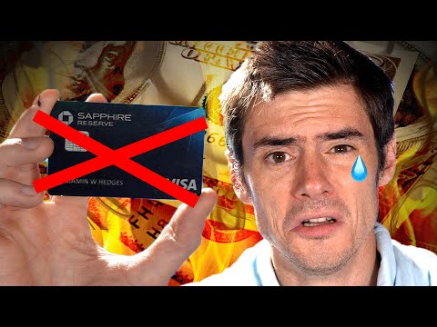 Why I'm CANCELLING The Chase Sapphire Reserve...