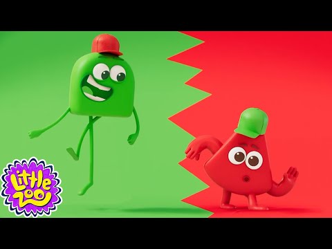 🎨 The Colours of Friendship- A Rainbow Adventure 🌈 | Learn Colours for Kids | @colourblocks