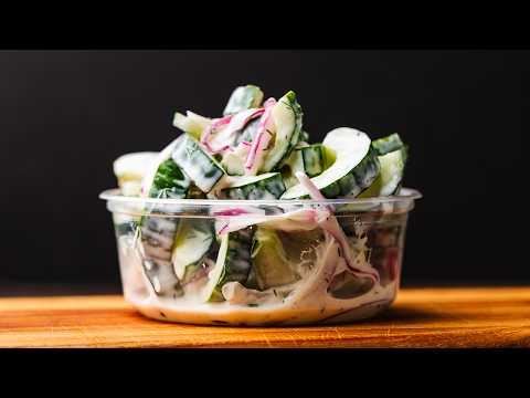 Creamy Cucumber Salad - The Best Easy Summer Side