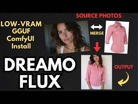 Bytedance DreamO AI Image LoRA Models - Flux AI ComfyUI Tutorial