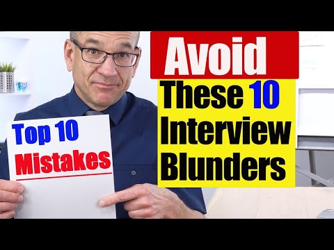 Avoid These 10 Interview Mistakes that Will Cost You Your Dream Job!