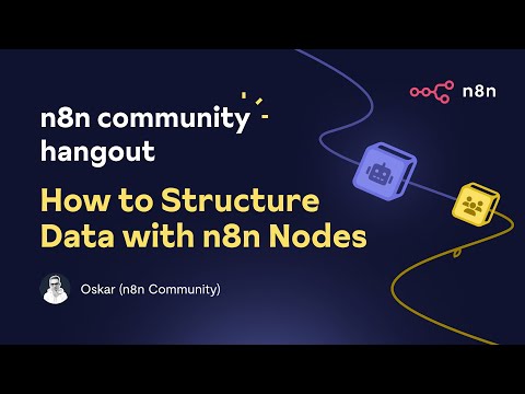 How to Structure Data with n8n Nodes - Oskar