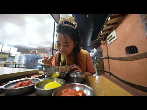 Everything I ate in a Korean Spa for 24 HOURS