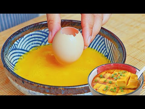 How much water is suitable for steamed eggs? Teach you one trick, the egg shell will be done