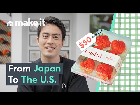 Selling The World’s Sweetest Strawberries For $50 A Box