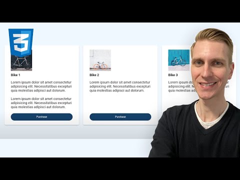 Create Equal Height Cards Responsively with HTML & CSS Flexbox