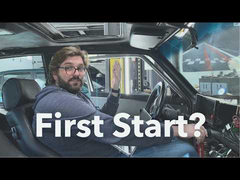 First Start of my 5-Cylinder Turbo Swapped Volvo 242 Project