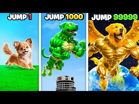 Dog Upgrades With EVERY JUMP In GTA 5!