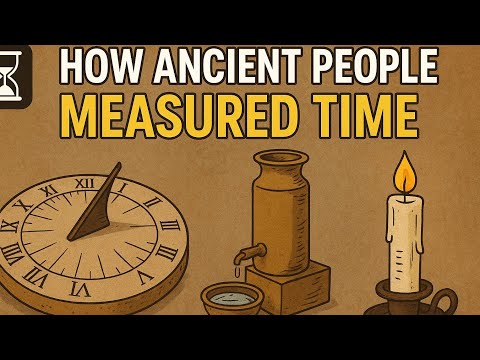 ⏳ How Ancient People Measured Time – Sundials, Water Clocks, Candle Clocks