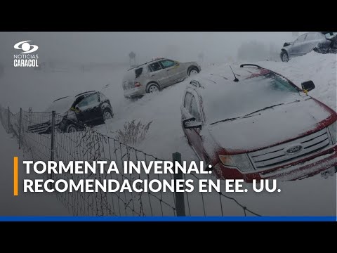 Este domingo concentrará el impacto de la tormenta invernal en Estados Unidos: recomendaciones