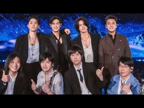 F4时隔12再次合体现身五月天演唱会#流星花园 #F4#言承旭#周渝民#吴建豪#朱孝天#大S