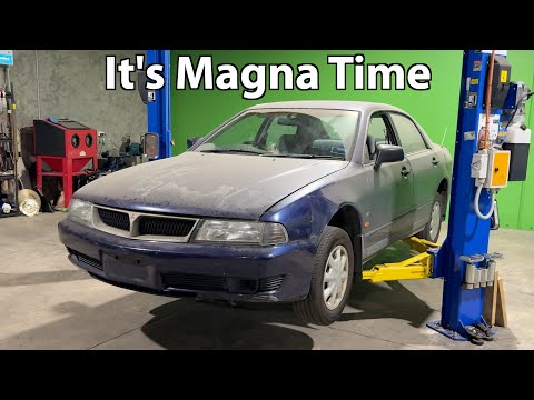 It's a Mitsubishi Magna.