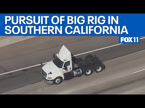 LIVE: Southern California police chase