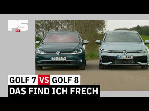 Golf 7 (2018) vs. Golf 8 (2025) – Hat der 8er Facelift das Golf 7 Niveau erreicht? | PS Automagazin