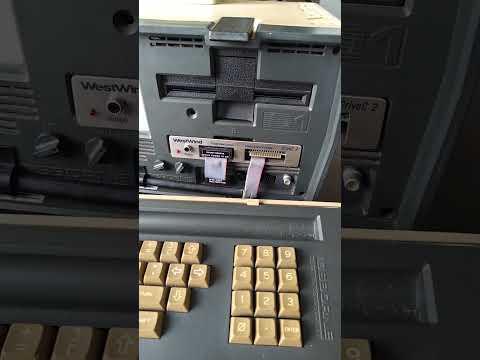 Osborne One 'luggable' computer from 1981 #retrocomputing