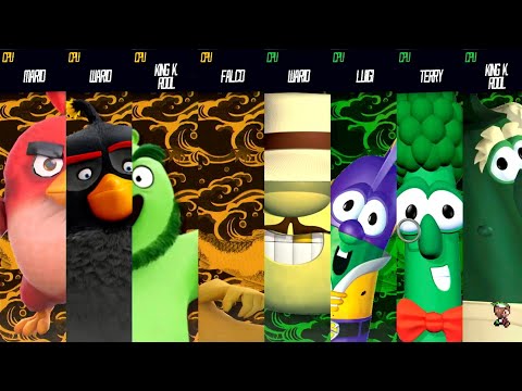 Angry Birds Vs VeggieTales - Requested Smash Bros Battle