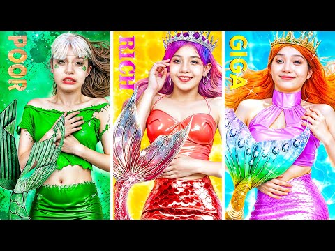 Cô Gái Emerald, Ruby Và Diamond Trong Thử Thách Trang Điểm Nàng Tiên Cá!