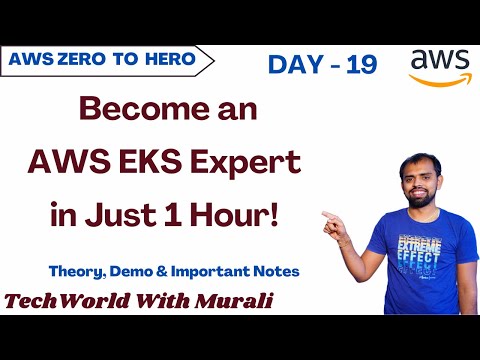 Day 19 | Create an AWS EKS Cluster – Step-by-Step Tutorial |  Free AWS Course | 30 Days |#Cloud #aws