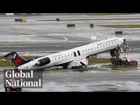 Global National: March 23, 2026 | 43 injured in fatal Air Canada collision at LaGuardia airport