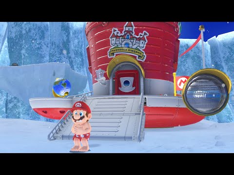 Super Mario Odyssey Nintendo Switch Playthrough!! Snow Kingdom is SO COOL!!