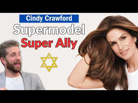 Supermodel Cindy Crawford STANDS UP Against Antisemitism | A Jewish Ally You Didn't Know You Needed!