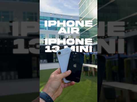 iPhone Air Vs iPhone 13 Mini