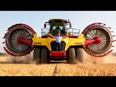 75 Modern Agriculture Machines Operating at Peak Efficiency