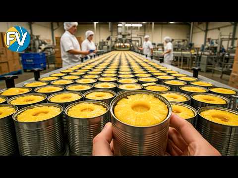 2 años por un solo piña: ¿cómo 500 toneladas de fruta se convierten en conservas?