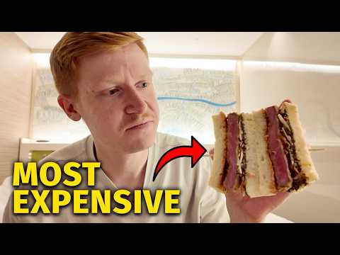 I Tried Britain's MOST EXPENSIVE Sandwich