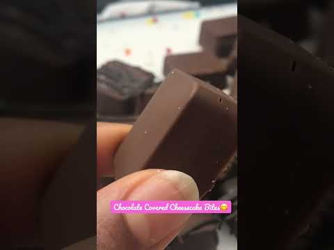 Easy Chocolate Cheesecake Bites