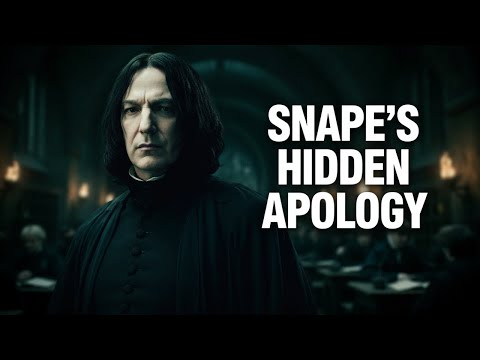 The Secret Message in Snape's First Words Nobody Noticed | Harry Potter Deep Dive
